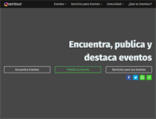 Tablet Screenshot of eventour.mx