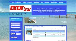 Desktop Screenshot of eventour.cz